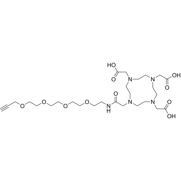 DOTA-PEG4-alkyne 2080307-47-5